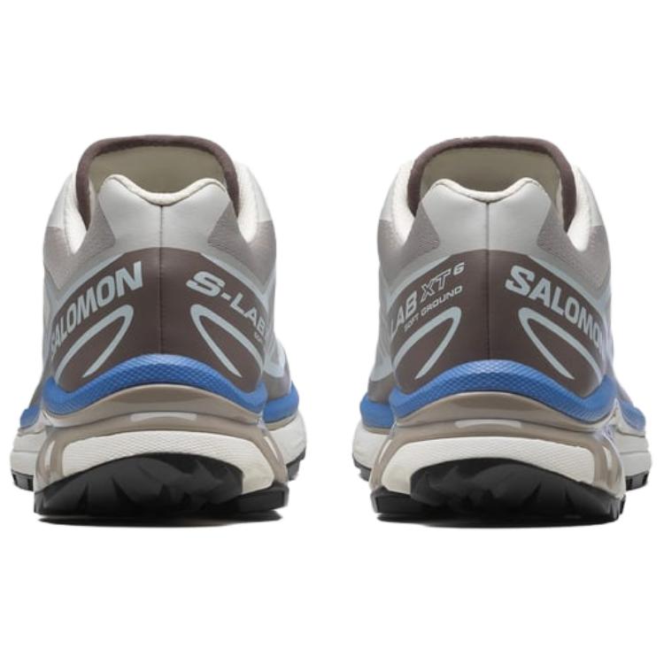 SALOMON XT-6 Comfortable Soft Slip-Resistant Durable Low-Top Running Shoes Unisex Running Shoes Gray 477391