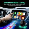 2 In1 Wired To Wireless CarPlay Android Auto Adapter Smart Mini Box Plug and Play Bluetooth for Car With Wired CarPlay