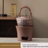 Traditional Red Clay Charcoal Tea Stove