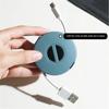Round Management Data Line Wire Cable Cable Clips Cord Holder Organizer Cable Winder