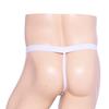 Hot Men's Hollowed-out Fart Thong Panties for Sale, Fun Perspective Hollowed-out Red Thong