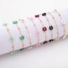 A Set New Beaded Design Bracelet Jewelry Set Flower Shape Colorful Jewelry Set Bohemian Style Flower Bracelet Fashion Accessory