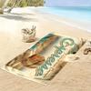 Sabrina Print Beach Towel, Large Soft Quick Dry Towel for Beach Camping Swimming