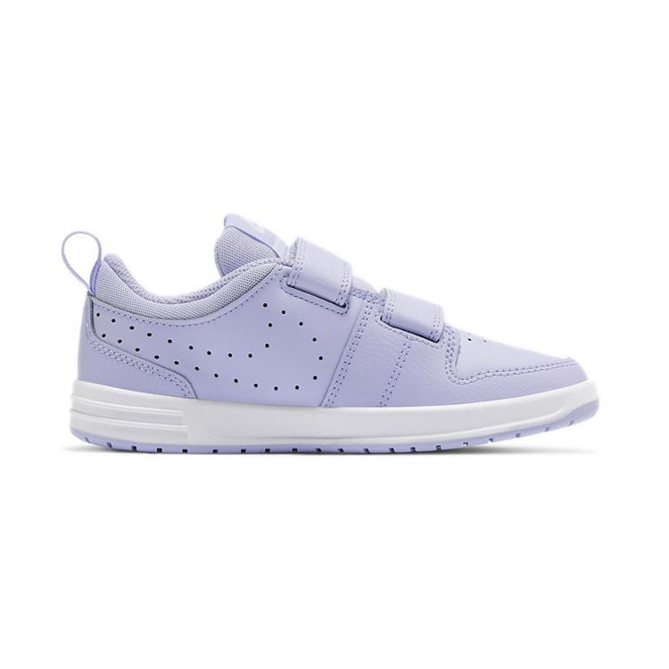 Nike Pico 5 Cushioning Low Top Kids Lifestyle Shoes White Purple Children Aged 3 7 Years Old AR4161-500