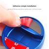 OBTLU1 Car Fuel Cap Aluminum Alloy Oil Box Lid Petrol Tank Cover For VW GTI Polo Golf Passat Tiguan Arteon Touareg Taigo Caddy Jetta CC