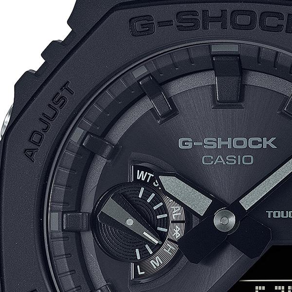 Casio G-Shock GA-B2100-1A1JF, Tough Solar Power, Bluetooth Smartphone Link, All Black "CasiOak" Carbon Core Guard, Men's Sport Watch, Brand New