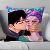 Anime Saja Boys KPopS D-Demon H-Hunters Pillow Case Pillowcase Soft Skin Friendly & Comfortable with a Hidden Zipper