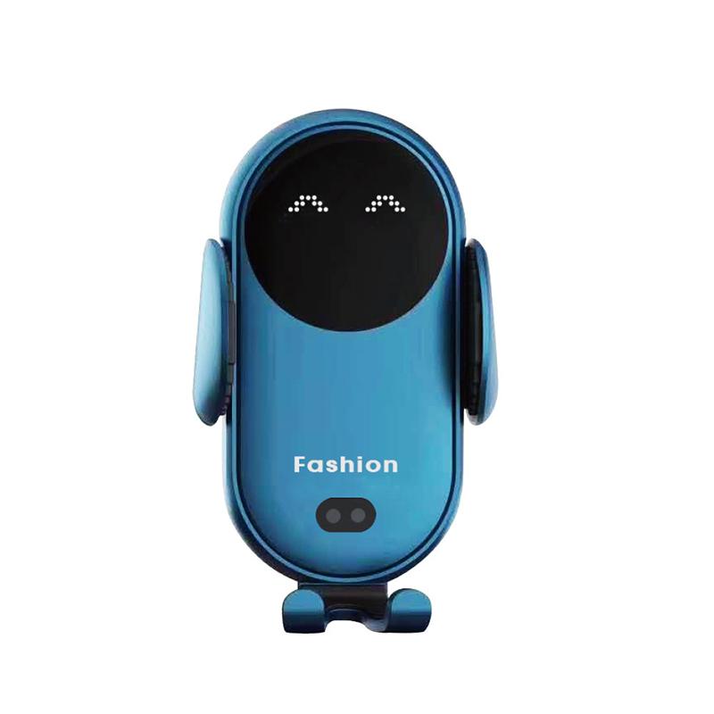 

Wireless Car Charger Phone Charging Dock Holder Stand Bracket with Auto Telescopic Clip синій