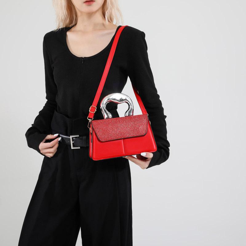 Retro vielseitige Damentaschen, High-End-Nischendesign 2025 Herbst Schultertaschen, trendige Mode Achseltaschen, Umhängetaschen