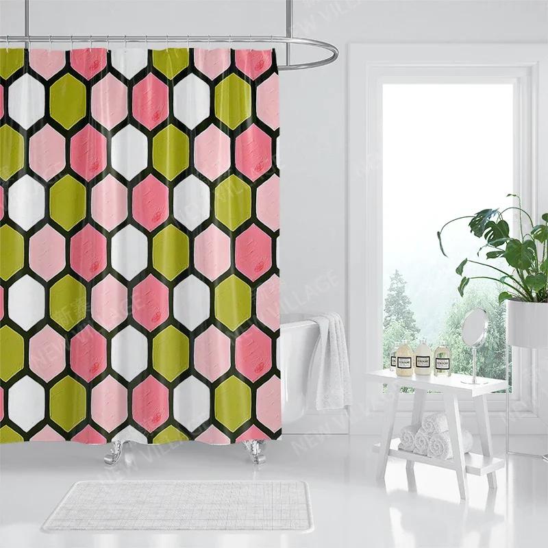 Waterproof Fabric Shower Curtains Bathroom Curtain Accessories Bath Curtain for Shower 180x200cm 240*200 Anime Boho Decoration