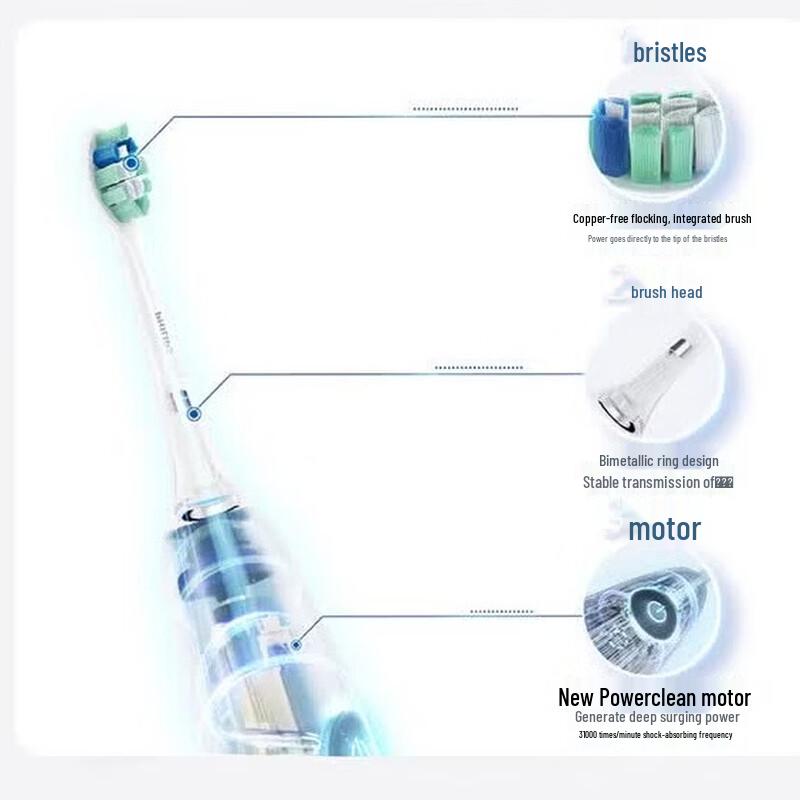 Philips DiamondClean 3 Series Pro Sonic Electric Toothbrush CN plug (adapter included)