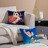Classic Japanese Anime AAstroboy Cushion Cover Pillowcase Short Plush Invisible Zipper Room Sofa Cushion Cover