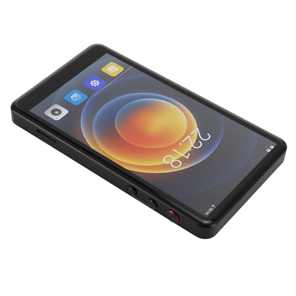 MP4 Player with Bluetooth 5.2inch Full Touch Screen 2500mAh Support 128GB Rear Camera Digital MP4 MP3 Player with