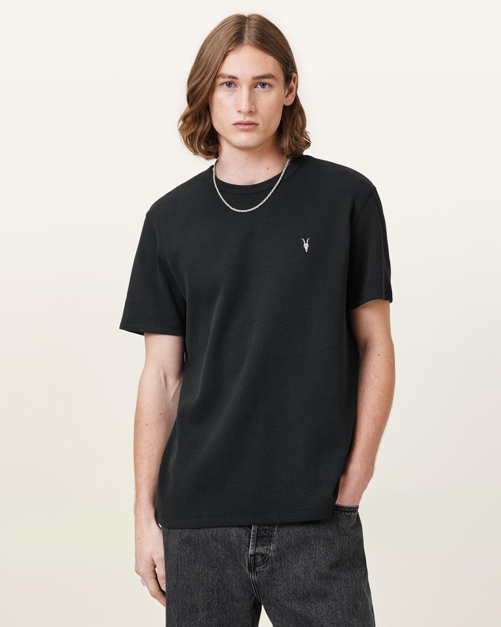Allsaints Ellis Crew T-Shirt M018Jc-451 Jet Black/S