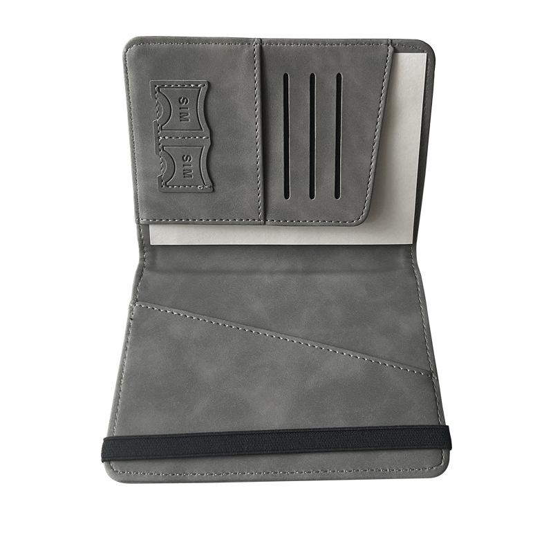 Карта паспорт кожа чувствительная ПУ цвет антимагнитный противокражная щетка обложка — фото 6