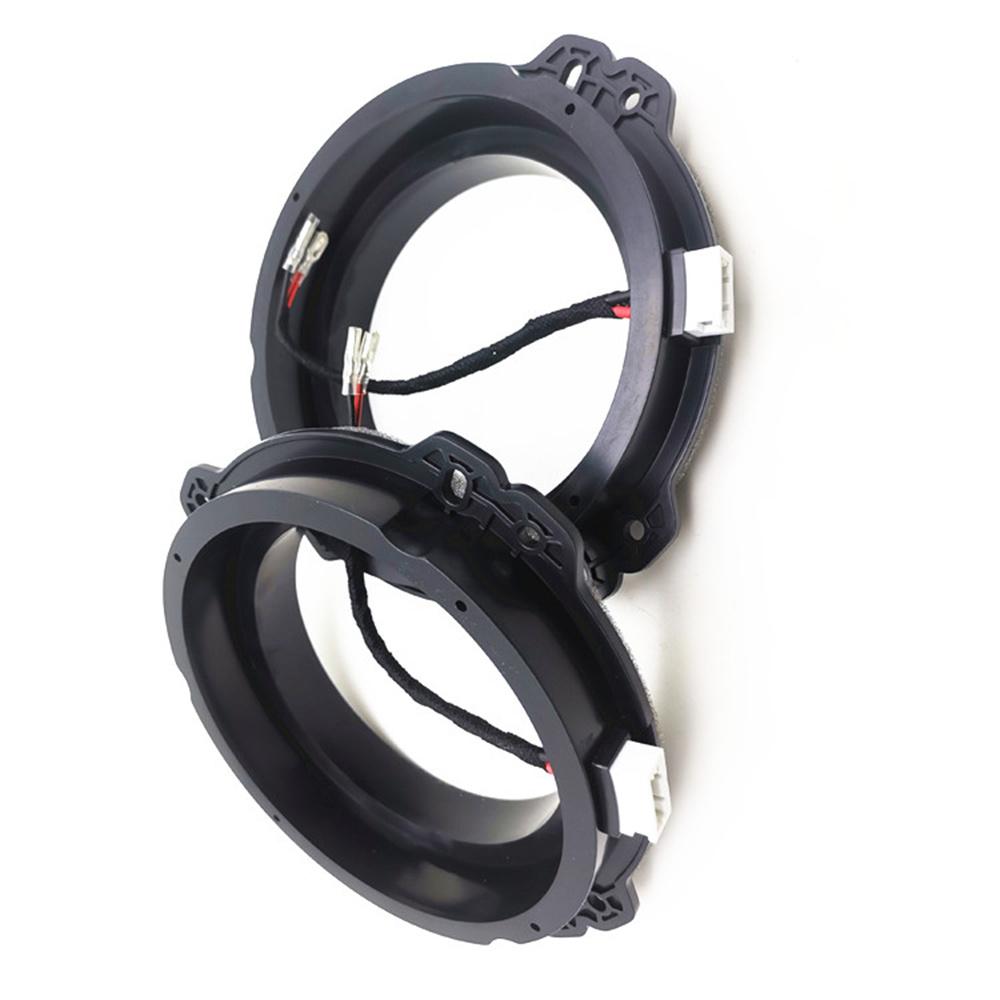 2x Audio 6.5 Inch Speaker Adapter Mount + Wire Harness for Hyundai IX35 Kia K3K5
