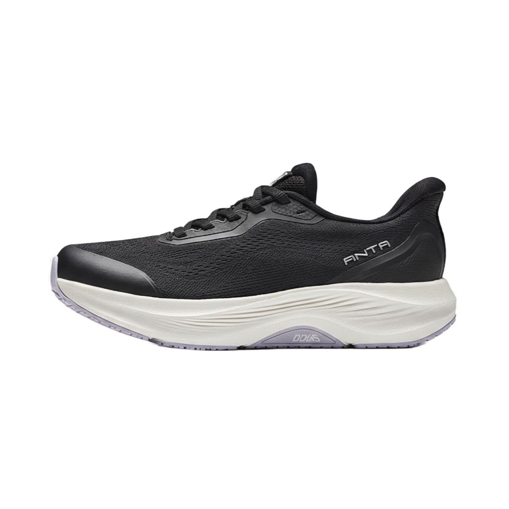 

Anta Shining 15 Тканевые Спортивные Повседневные Модные Амортизирующие Низкие Тренировочные Кроссовки Женские Черный 122627718-7 40