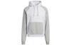 Originals Sweatshirts Men's Light Gray Heather Flower Hooded Moderate Regular HI3021