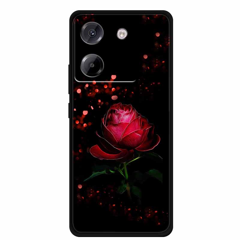 For Xiaomi Poco M7 Pro 5G Case Cartoon Painting Style Soft Silicone TPU Back Cover Cases for Poco M7 Pro 5G Shockproof Cover New