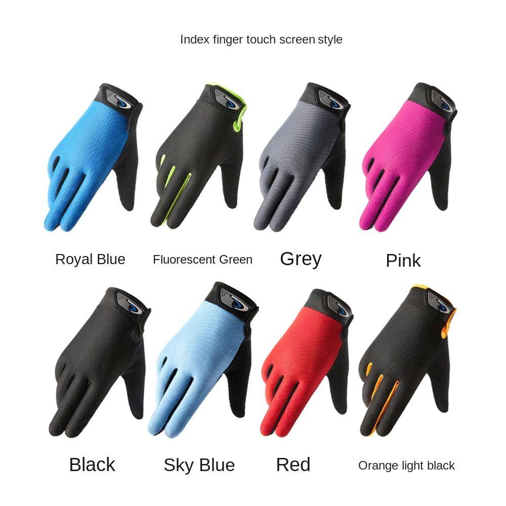Summer Full Finger Fishing Gloves Men Long Fishing Gloves  Winter Fishing