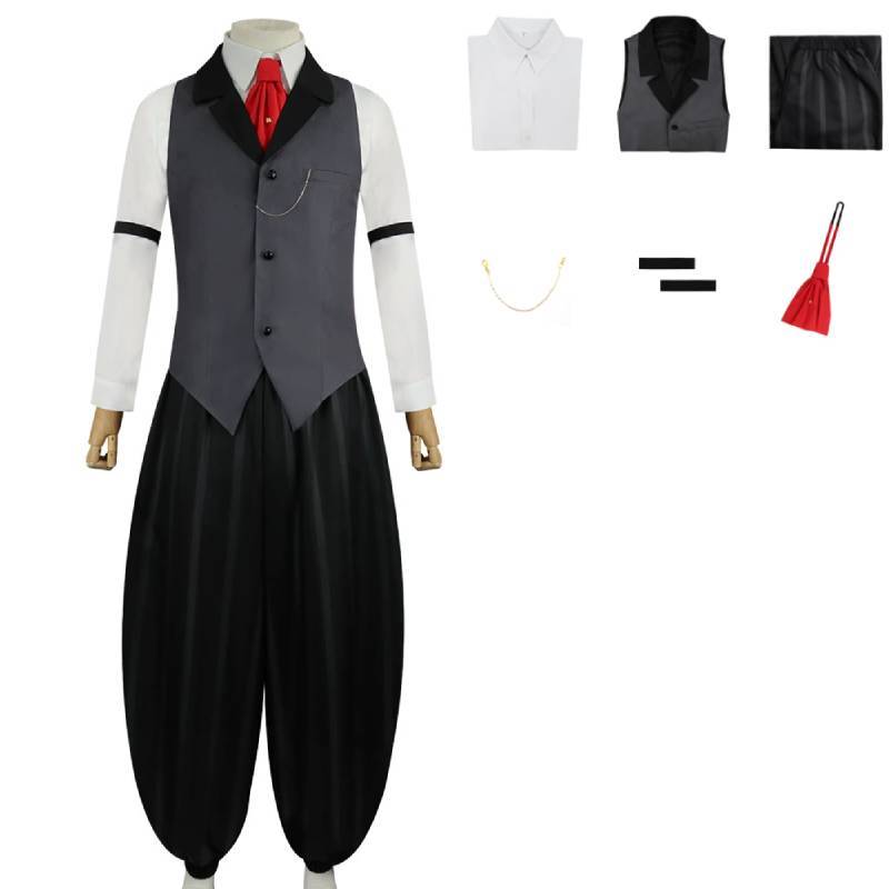 Hazbin Hotel Sir Pentious Cosplay Costume With Soft Nylon For Anime Role Play