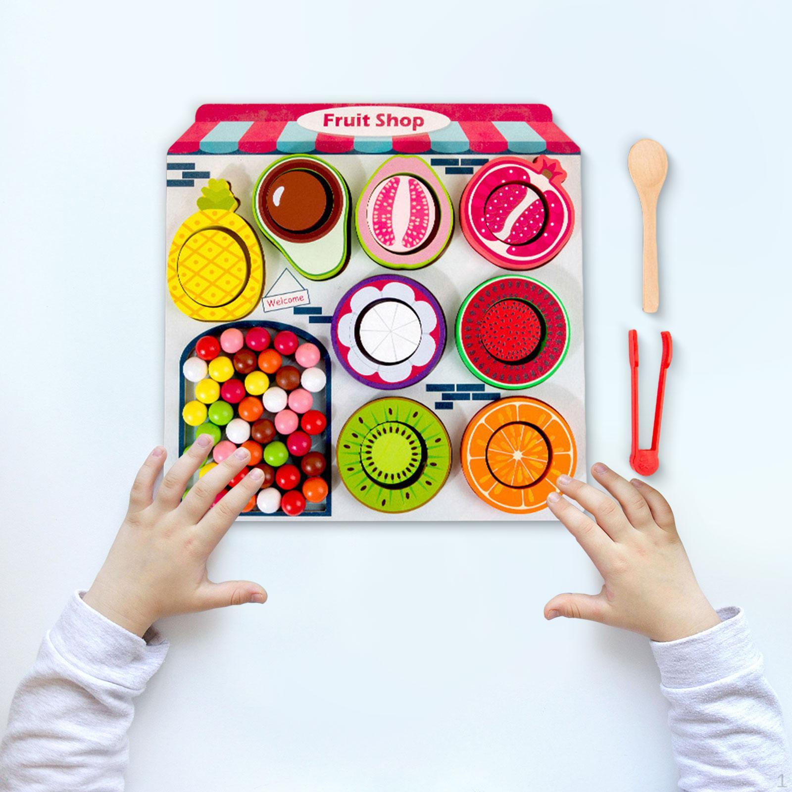 

Монтессори Игрушки Набор Подарков Игры Развивают Математические Навыки Деревянные Бусины Сортировка