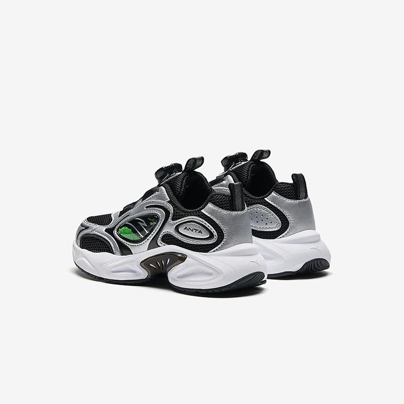 Anta Kids Star Travel Trendy Fashion Comfortable Soft Versatile Big Mesh Button Durable Breathable Non-Slip Low-Top Casual Shoes 312529921
