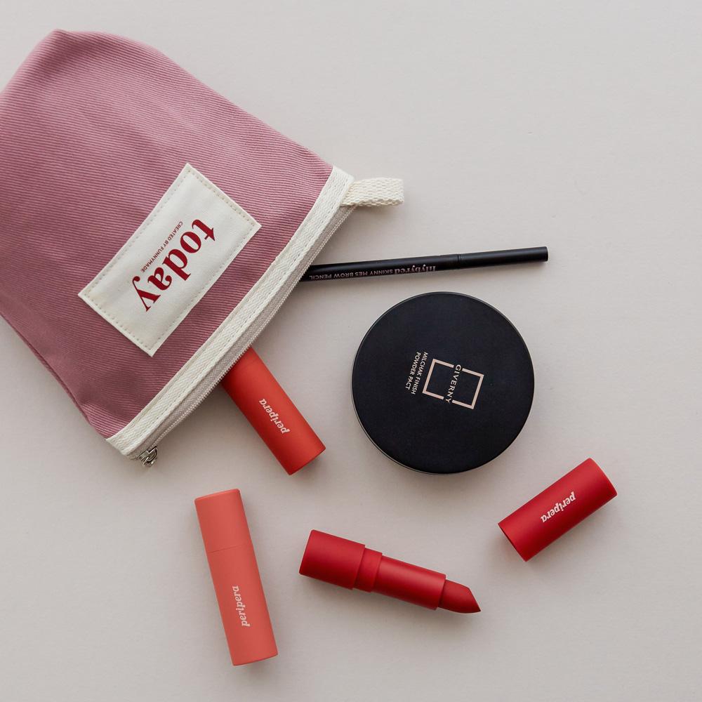 Funnymade Canvas Basic Pouch 6 Colors