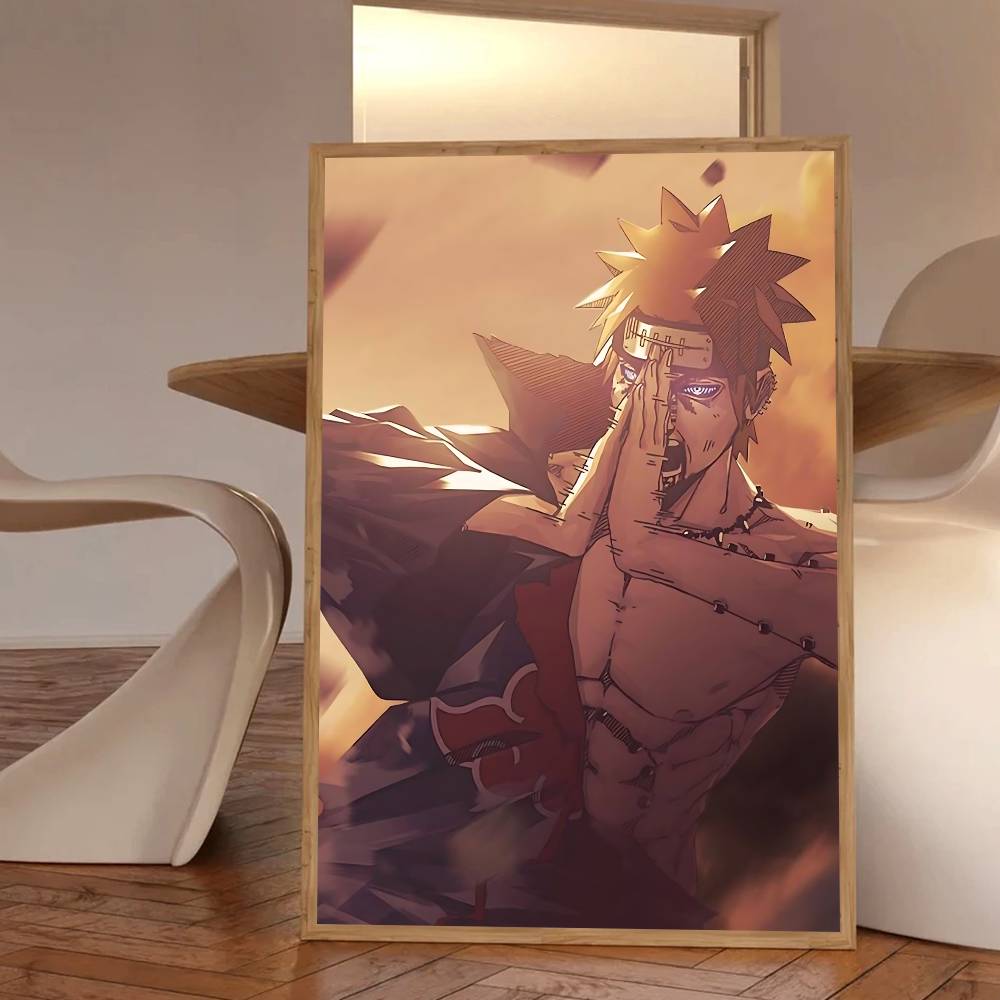 Anime Characters N-Nagato P-Pain Posters HD Print Vintage Wall Art Decor for Home Study Room