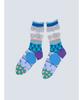 Kokyu Dot Carnival Socks - Blue [Cq-Ct-25-1-Sd1M-070]