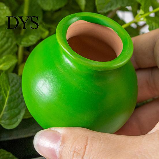 Easy-to-use Plant Hydration Tool 4 Pcs Watering Drippers Terracotta Self-Watering Stakes Long Lasting Self-watering Clay Ball-shaped Emitter