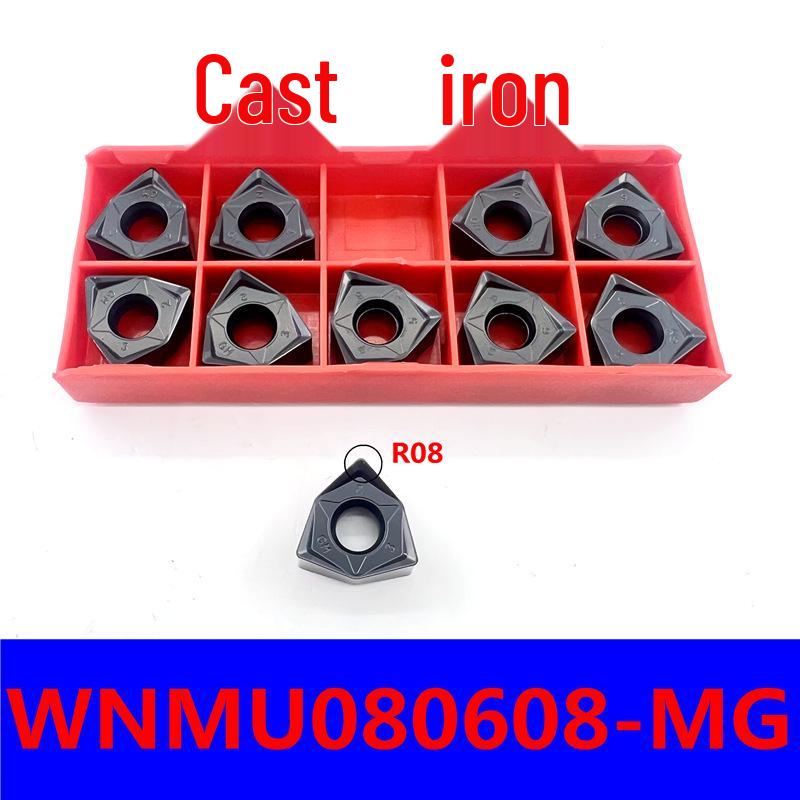 MFWN90 High-Speed Hexagonal Heavy Cutting Milling Cutter with Double-Sided Insert, Morse Taper 4 Turret R8