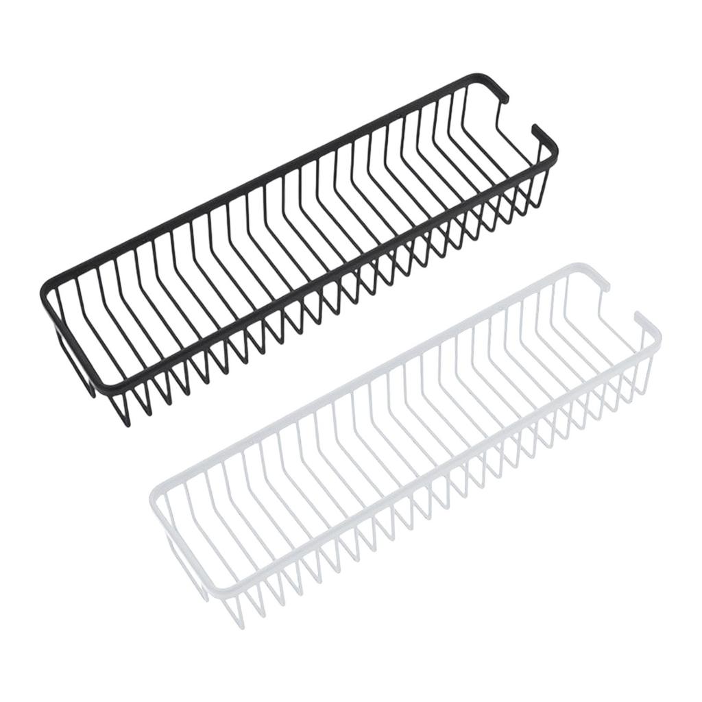 Storage Rack Decorative Aluminum Alloy Practical Stable Hanging Organizer Holders for Home Bathroom