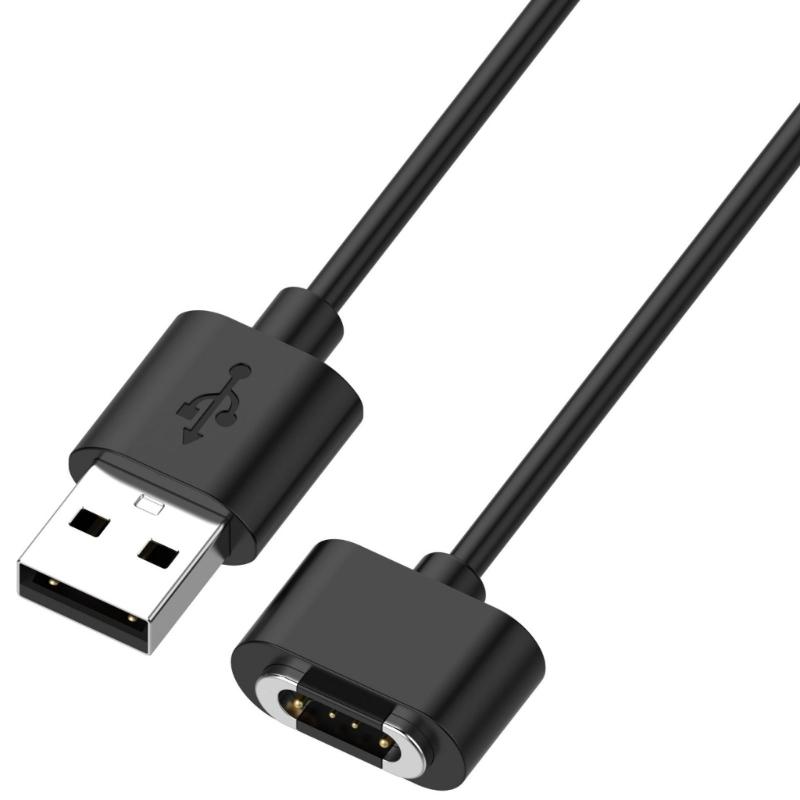 1m Charging Adapter USB Charging Cord Children SmartWatch Magnetic Charging Cable for MiTu чёрный