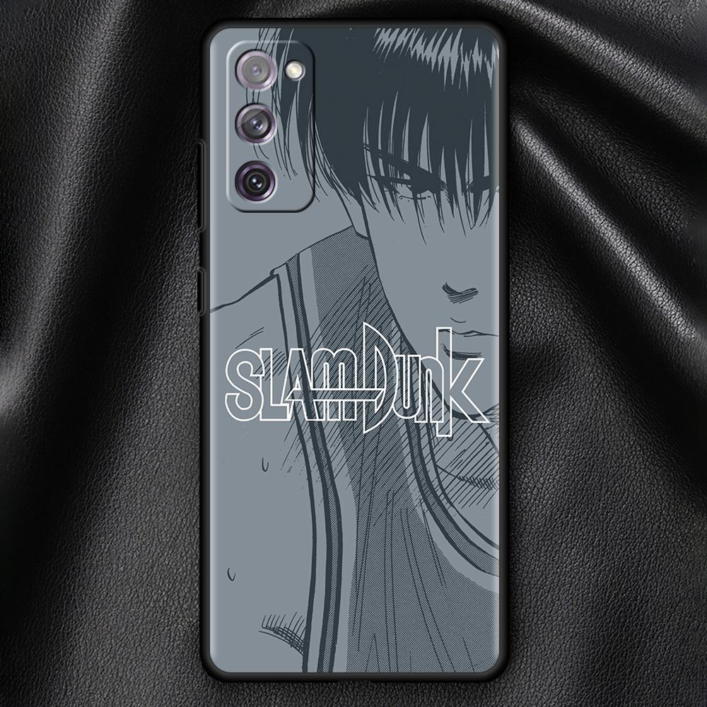 Anime SLAM DUNK Soft Black Case For Samsung Galaxy S21 Ultra S20 FE S10 Plus S10e S9 S8 S7 M51 M31 Silicone Shell Phone Cover