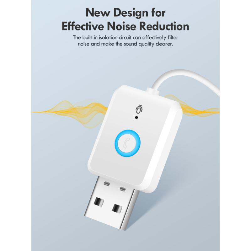 Araç Bluetooth uyumlu 5.0 Adaptör 3,5 mm Ses Aux Alıcı Verici Bluetooth uyumlu Handsfree Kiti