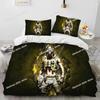 A-Apex Legends Game Gamer Cartoon Bedding Set Printed Bed Set With Pillowcase Bed Duvet Cover Soft Single Double Queen King Size