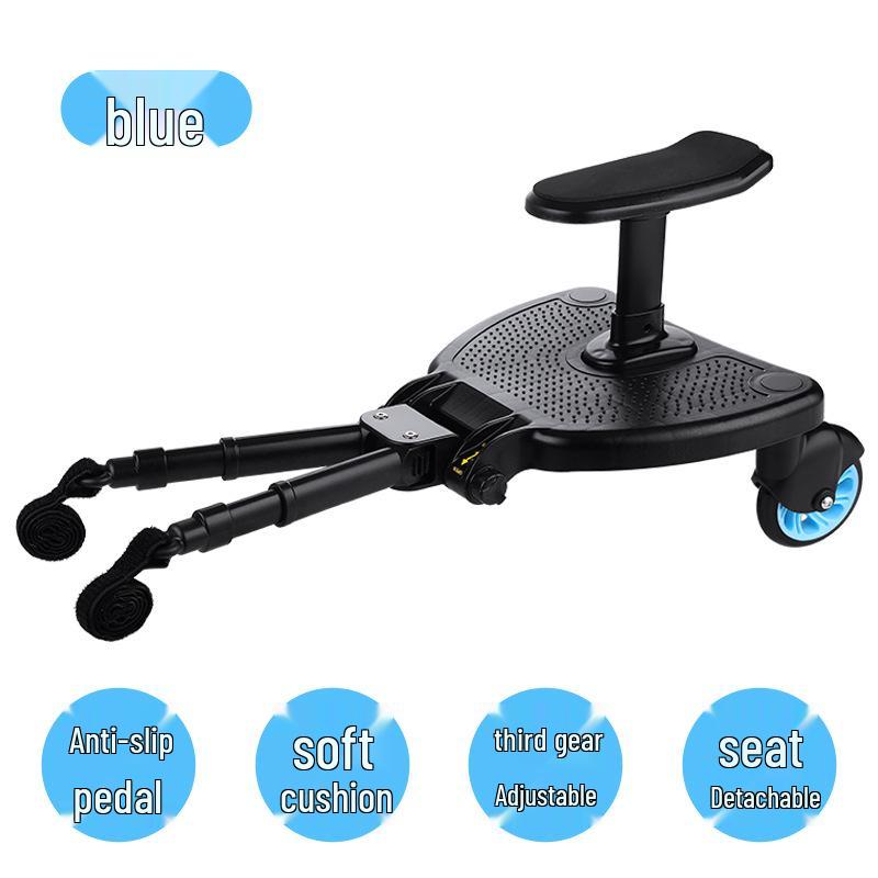 Stroller Add-On: Child Standing Board & Auxiliary Seat for Second Kid