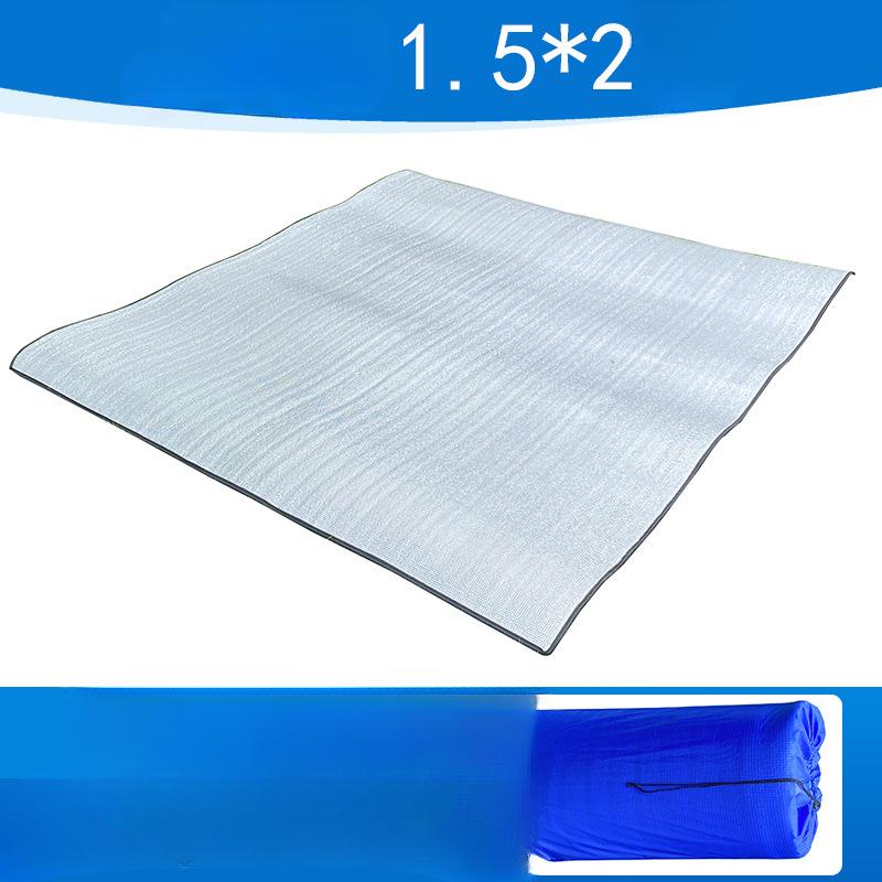 Venkovní oboustranná hliníková fólie odolná proti vlhkosti, přenosná vodotěsná pikniková matrace do ložnice, domácí pikniková podložka