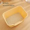 Extra-Large Splash-Proof Open Cat Litter Box for Kittens and Fat Cats