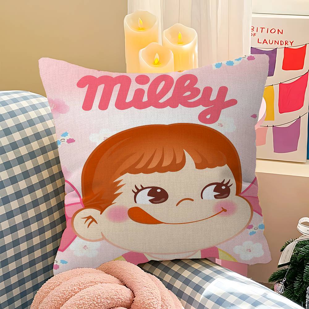 M-mil-ky W-way P-peko-Chan Kuddfodral Kuddöverdrag Dekor Kuddfodral Tryckt Kuddfodral För Soffa