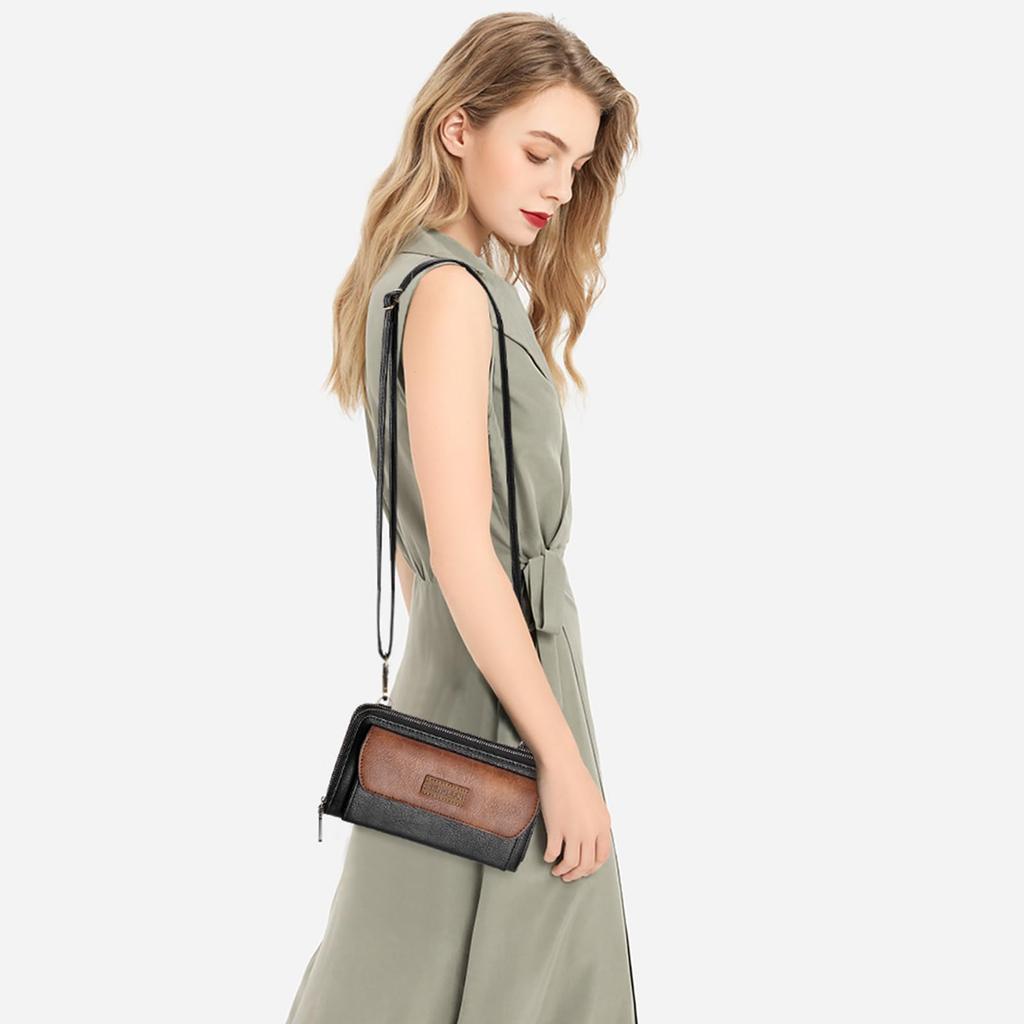 Shoulder Smartphone Shoulder Crossbody Smartphone Pouch with Card Large Stylish Smartphone Pouch [SENDEFN] Women's Bag, Bag, Bag, Holder, Capacity,