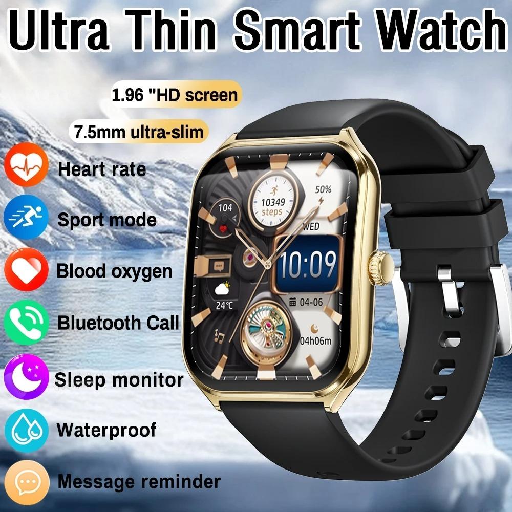 New Sport Mode SmartWatch Men Sleep Monitoring Heart Rate Bluetooth Call Reminder Function IP67 Waterproof Smart Watch Men