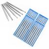 6pcs/box Dental Tungsten Carbide Burs Tungsten Steel Engraving Knife Wood Milling Cutter For Carvings / Olive Kernel