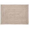 Area Rugs Natural and White 120 X 170 Cm Jute