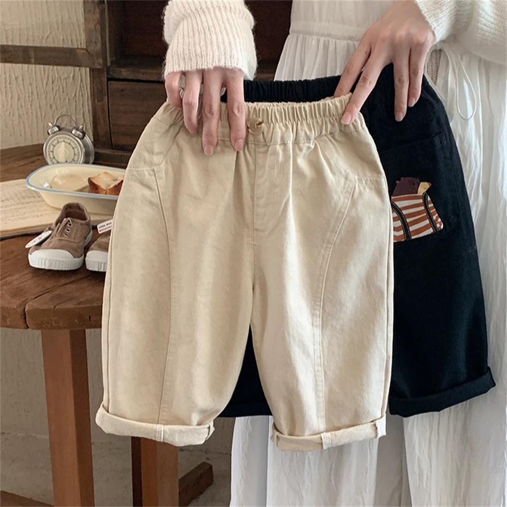 Boys Loose Straight Leg Casual Pants for Spring Autumn 80