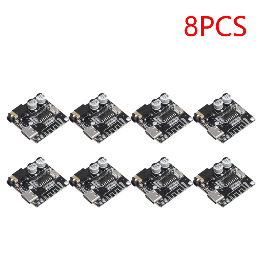 Audio Receiver Board Bluetooth-Compatible5.0 Type-C Wireless Stereo Music Module 3.7-5V MP3 Decoding Player Board for DIY