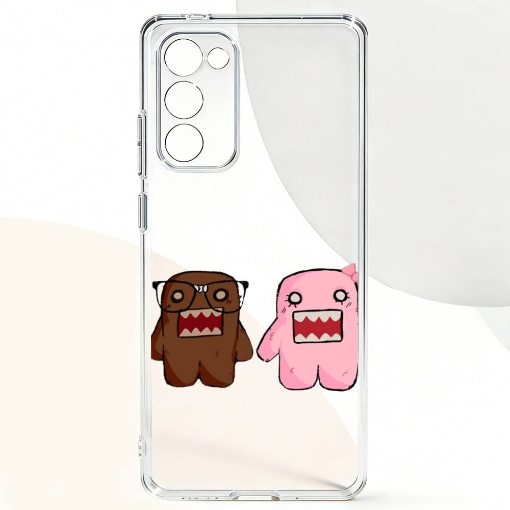 Cute D-Domo-kun-N Phone Case For Samsung Galaxy A91,80,73,72 ,71,53,52,32 ,31,22,21s,20,Transparent Case