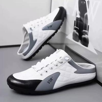 Summer Men Mesh Casual Slip-On Shoes Lightweight Breathable Versatile Slippers
