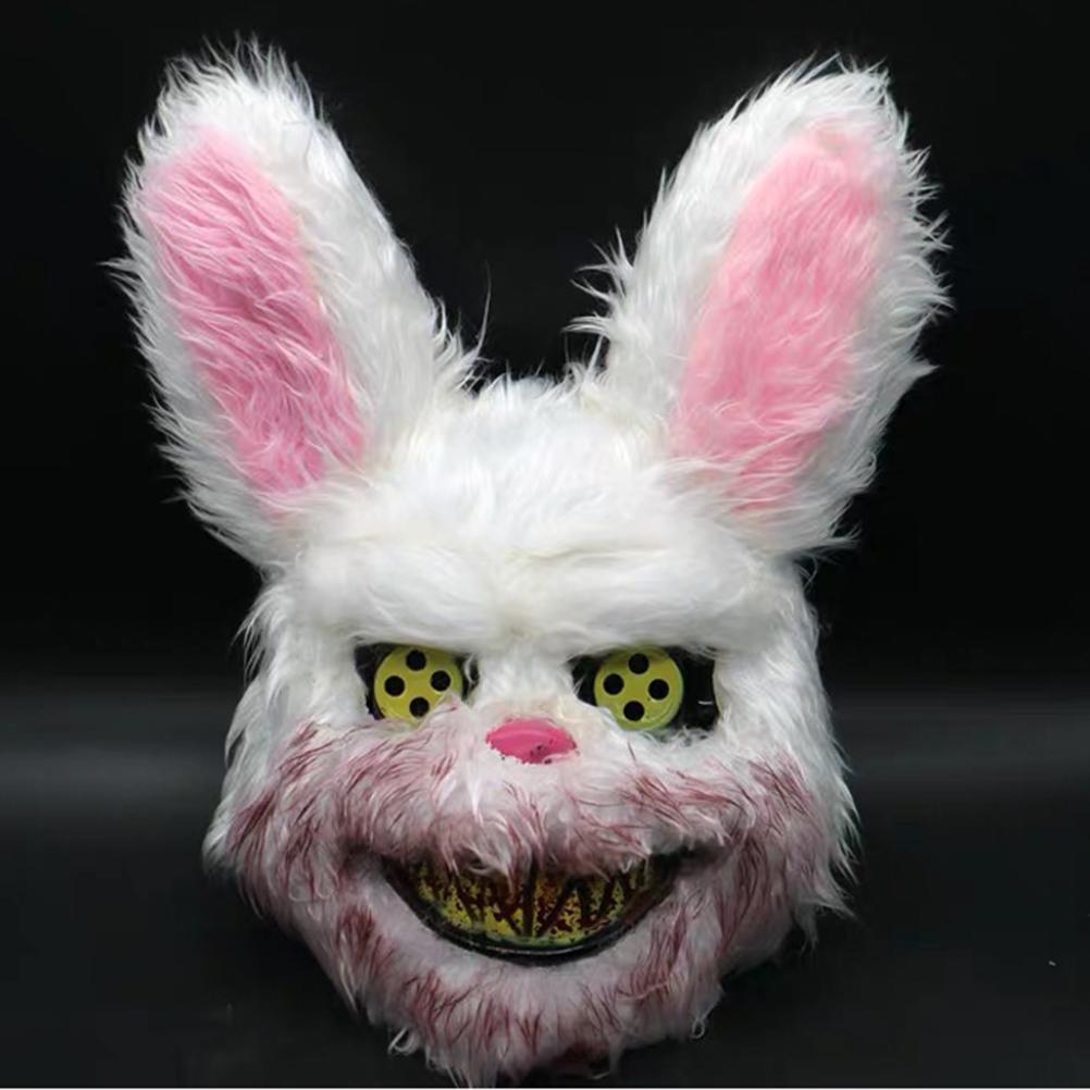Evil Bloody Rabbit Mask Halloween Horror Masks Masquerade Party Cosplay Masque Tricky Mask